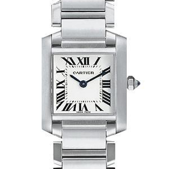 CARTIER カルティエ タンクフランセーズ コピー SM W51008Q3 ホワイト